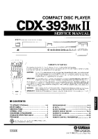 Yamaha CDX-393-Mk2 - Service Manual 